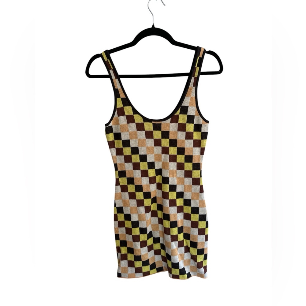 RVCA mini checker dress